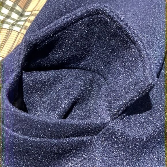 Anap japan Navy Blue Schoolgirl Chic Sleeveless V-Neck Wool Jumper Dress - Picture 6 of 7